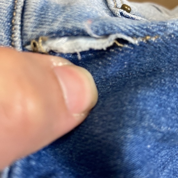 Spanx Women’s Distressed Side Stripe Pull-On Pants Size Medium - Picture 8 of 13